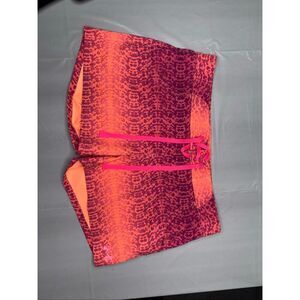 Under Armour Women’s Semi-Fitted Ombré Animal Print Swim Shorts Size 8